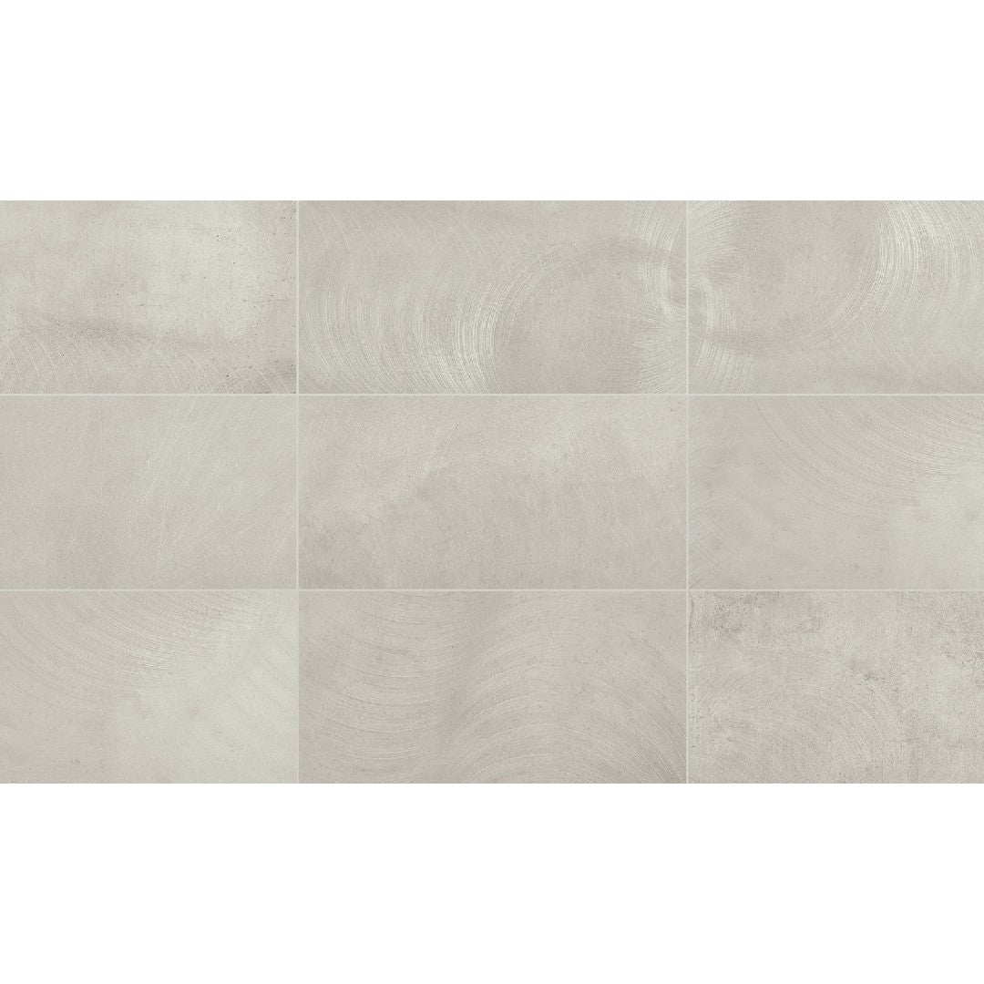 Daltile Ironcraft 12" x 24" Rectified Light Polished Porcelain Floor Tile