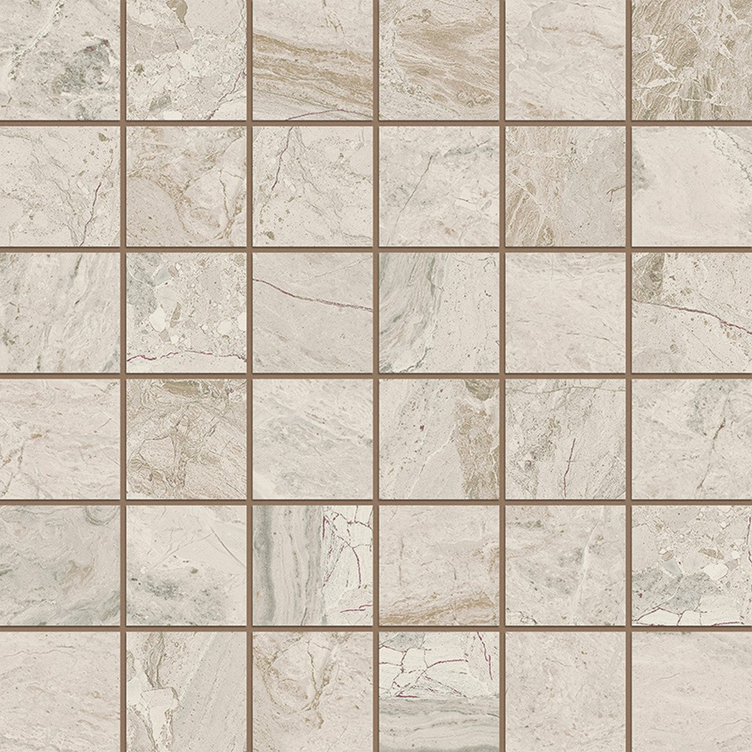 MiR Imperial 12" x 12" Rectified Matte Porcelain 2" Mosaic