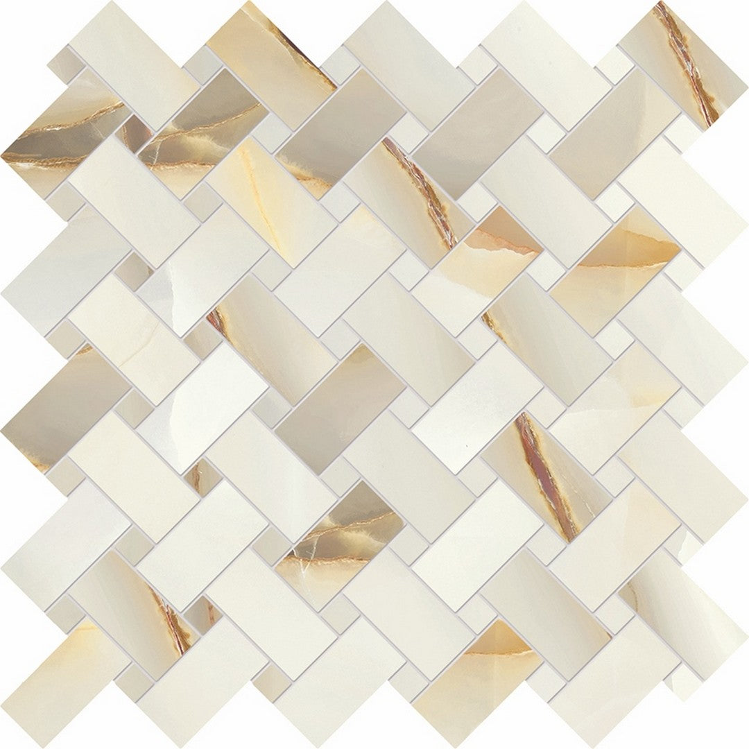 MiR Imperial 11.81" x 11.81" Lappato Porcelain Mosaic