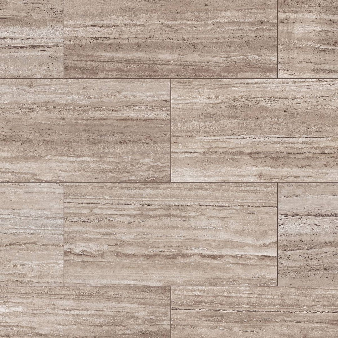 Inhaus Sono Eclipse Stone 12.2" x 25.12" SPC Vinyl Tile