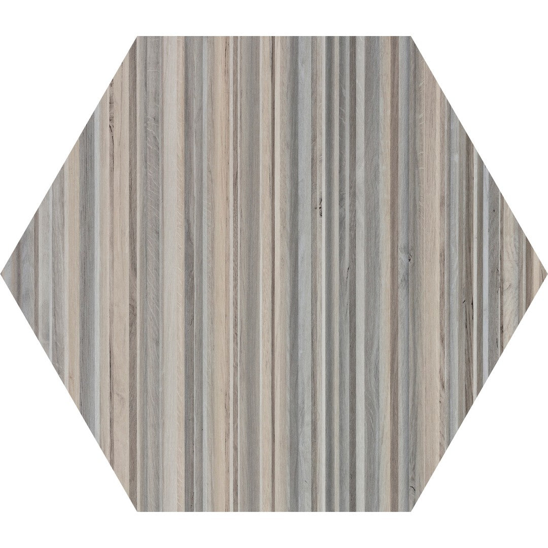 Tesoro Oasis 9.25" x 9.25" Rectified Matte Porcelain Wood Tile