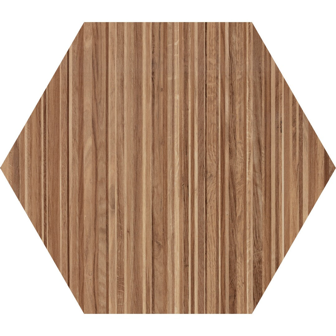 Tesoro Oasis 9.25" x 9.25" Rectified Matte Porcelain Wood Tile