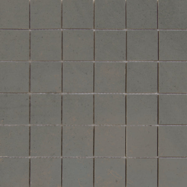 Happy Floors Iron 12" x 12" Natural Porcelain 2" Mosaic