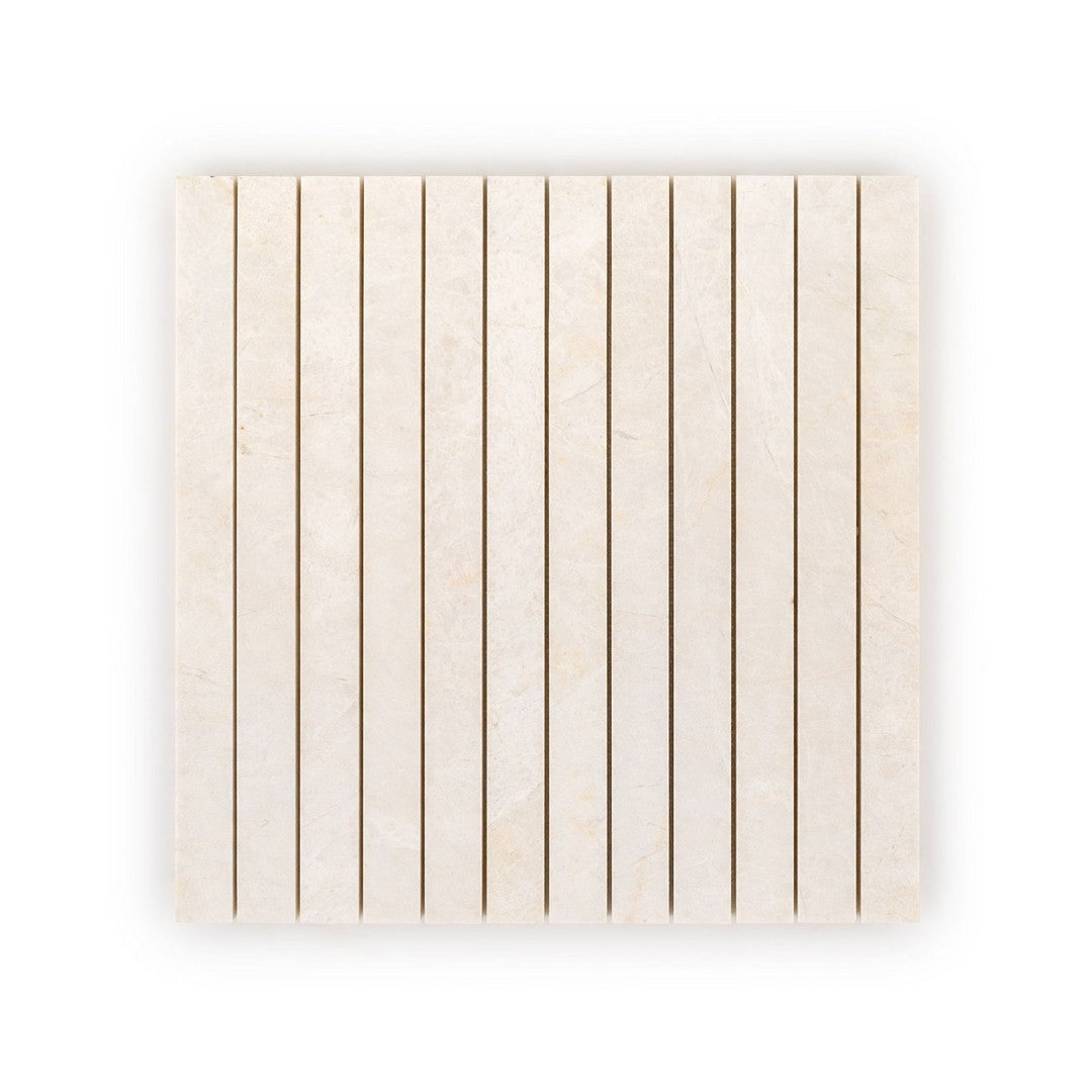 Jeffrey Court Marmo Viaggio 11.75" x 11.75" Honed Proper Pillar Marble Mosaic