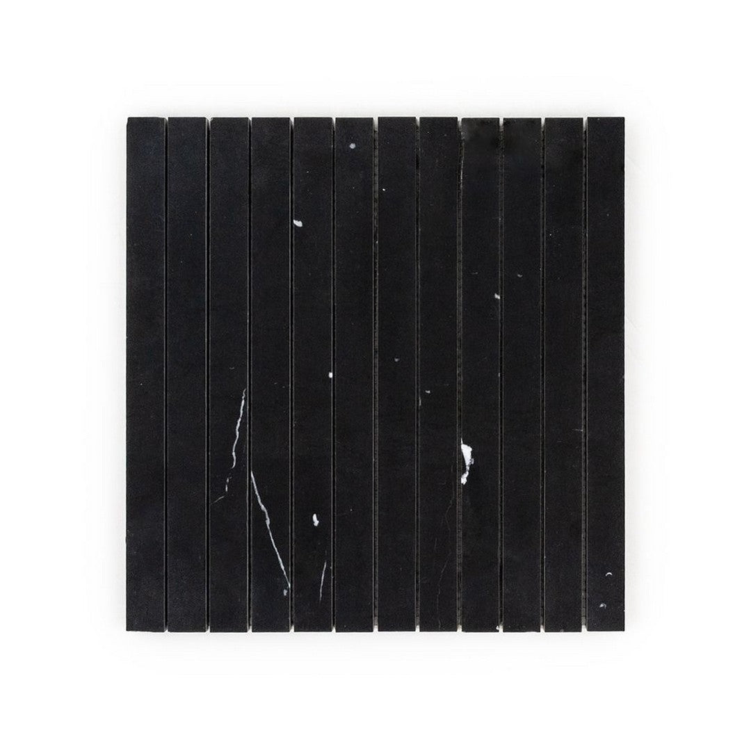 Jeffrey Court Marmo Viaggio 11.38" x 11.75" Honed Proper Pillar Marble Mosaic