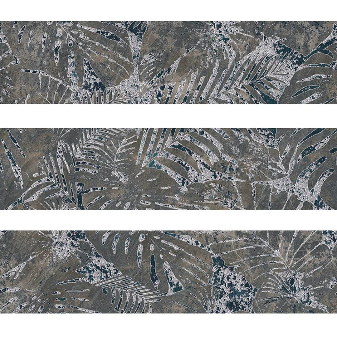 MiR Jumanji 12" x 48" Rectified Textured Porcelain Tropic Deco Tile