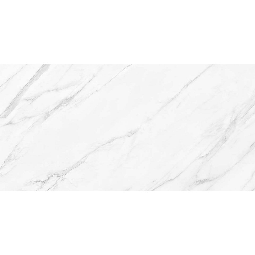 Kertiles-Marble-Statuario-24-x-48-Polished-Porcelain-Tile-Statuario
