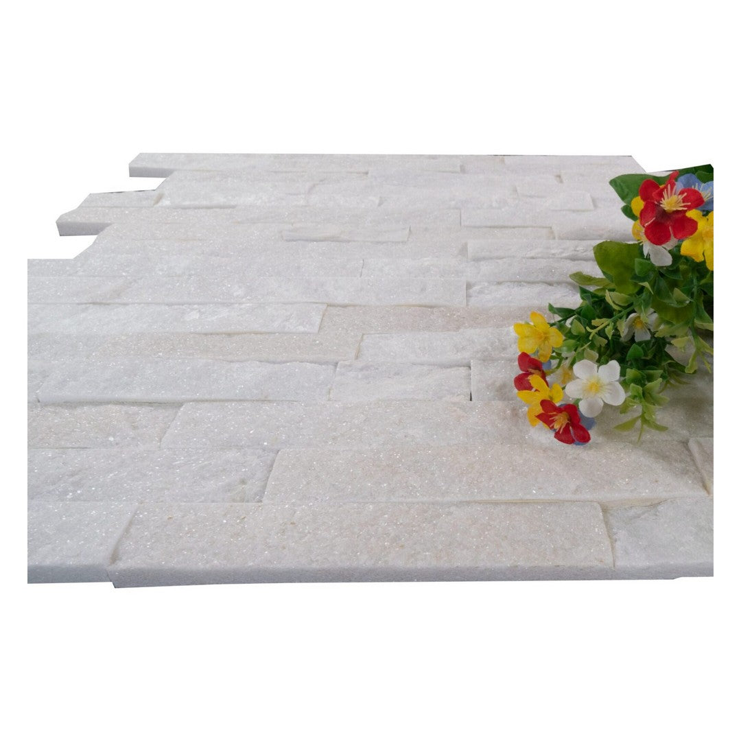 Keystone-Glacier-White-6"-x-24"-Natural-Ledger-Stone-Mosaic-Glacier-White