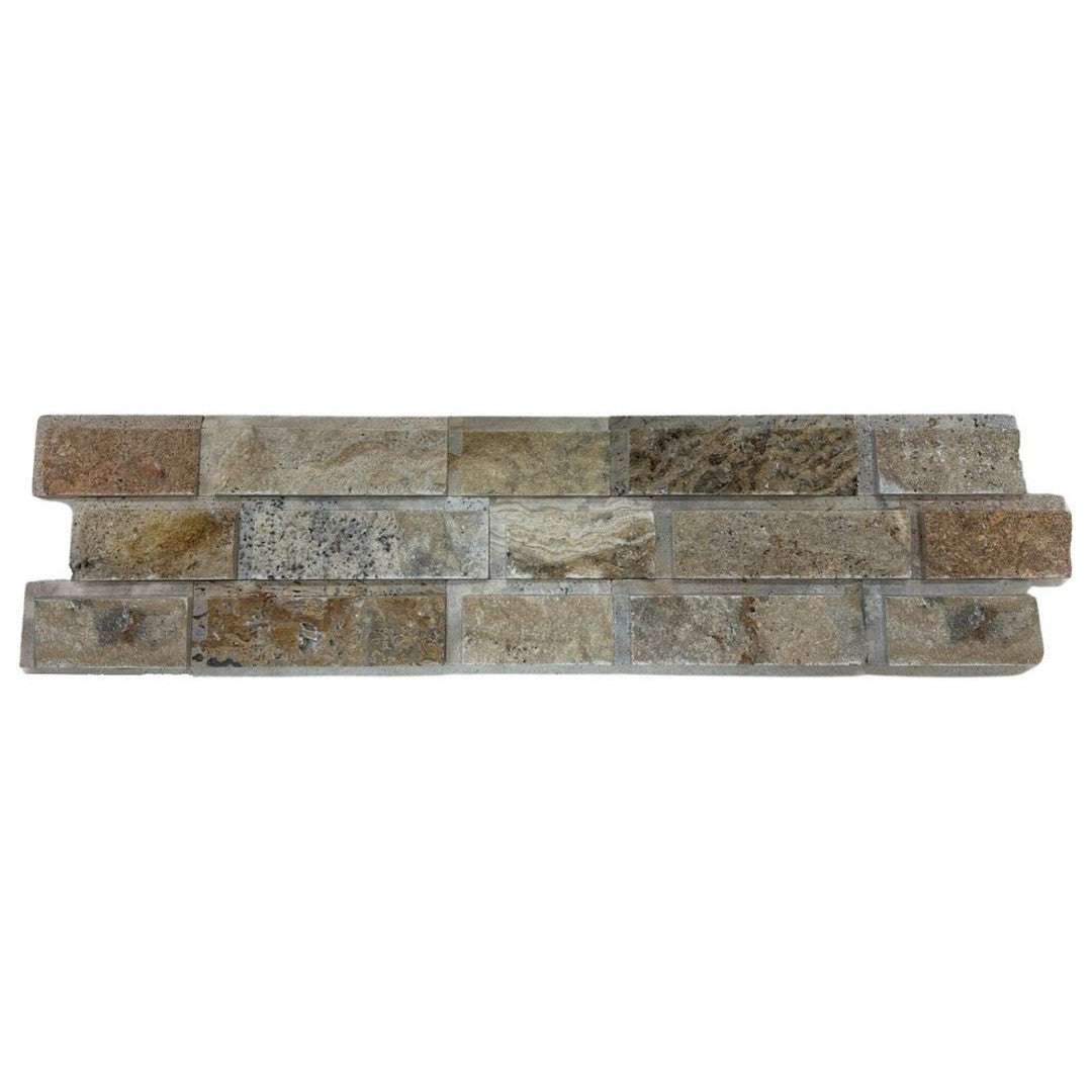 Keystone Escabesa 6" x 24" Natural Ledger Stone Mosaic
