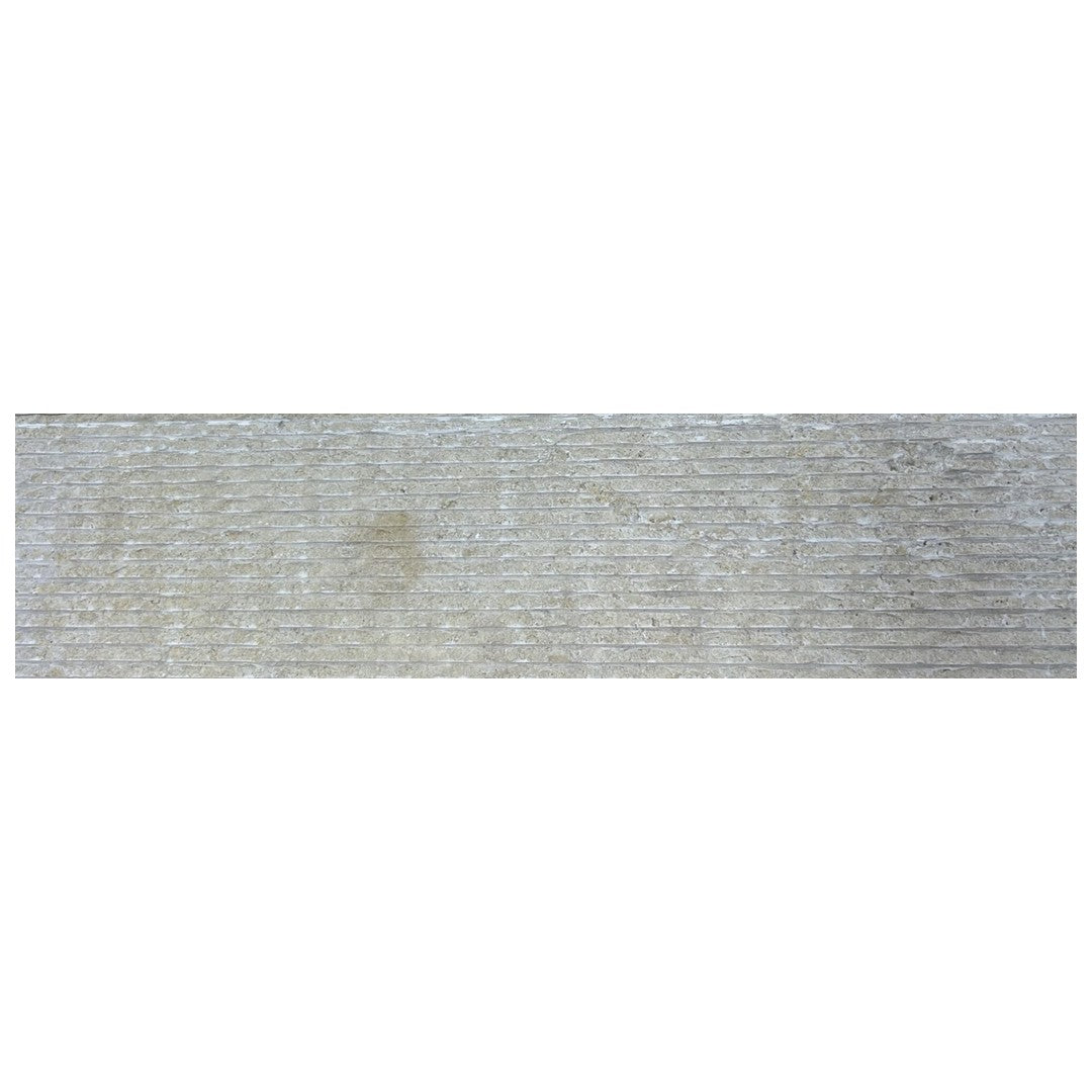 Keystone Extra Light 6" x 24" Grooved Stone Mosaic