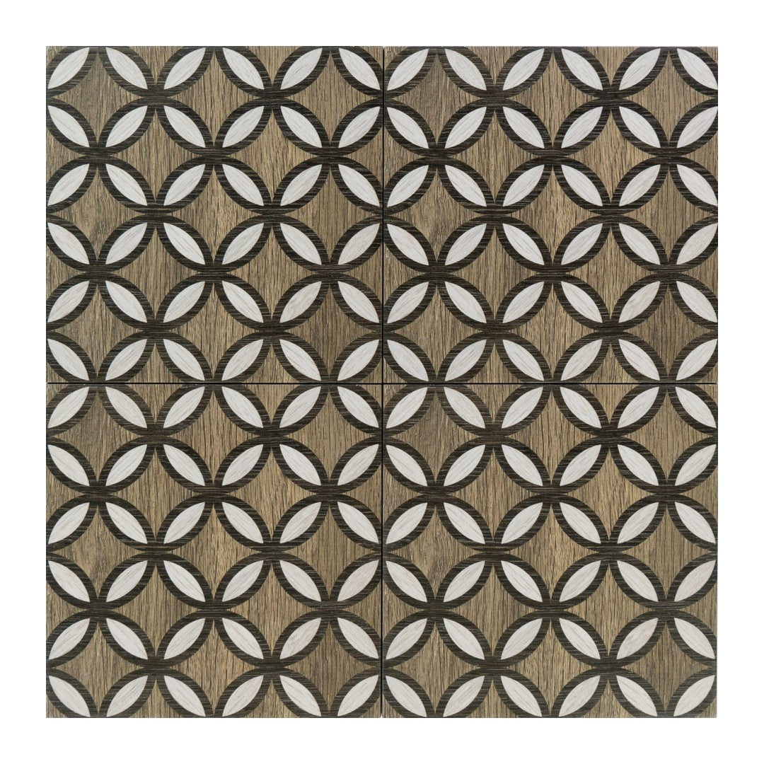 Keystone Cementine Home 8" x 8" Matte Porcelain Deco Tile