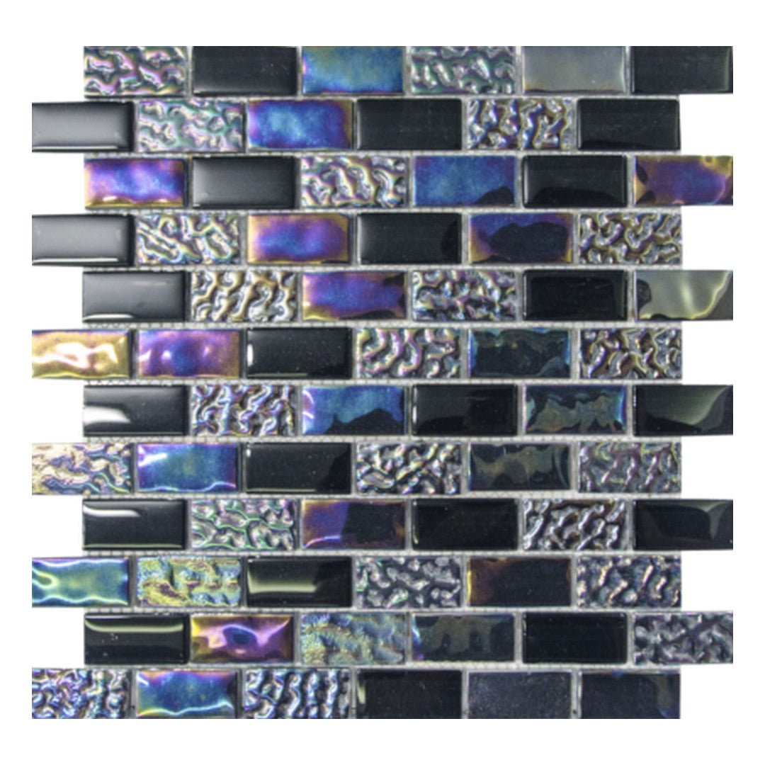 Keystone North 12" x 12" Glass Mosaic