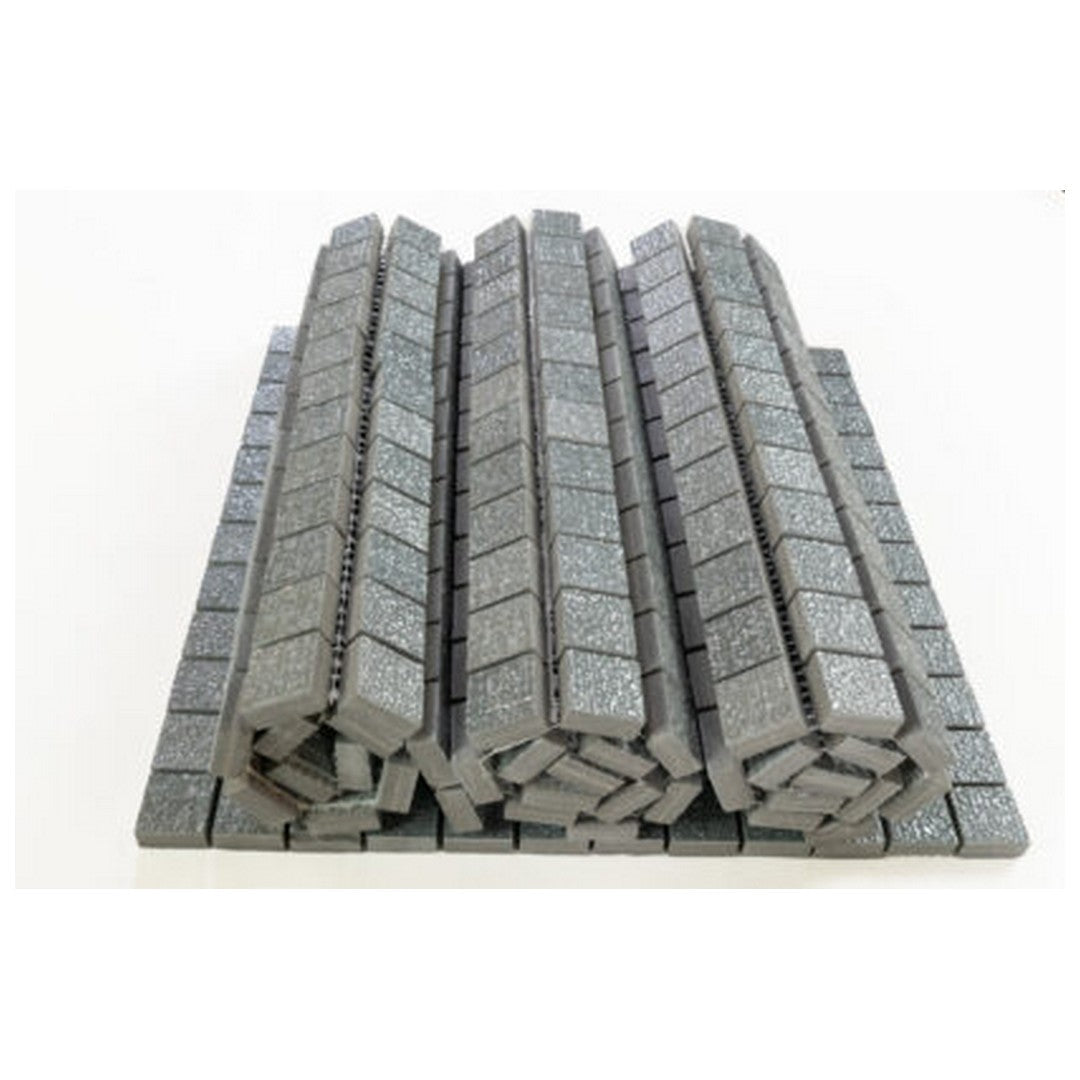 Keystone-Diva-12"-x-12"-Glossy-Porcelain-Mosaic-Noir