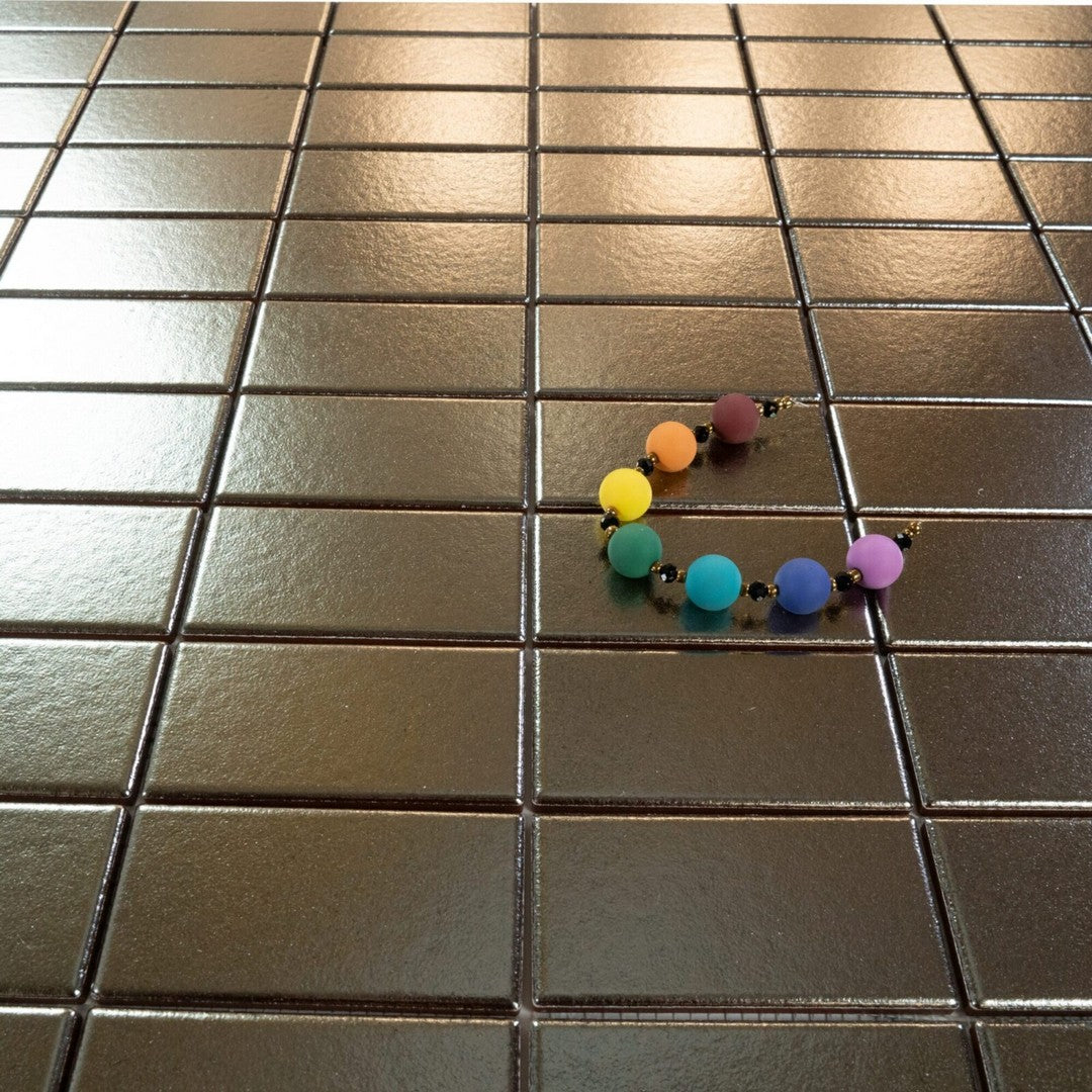 Keystone-Metallica-12"-x-12"-Matte-Porcelain-Mosaic-Alluminio