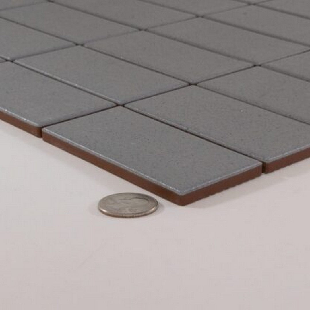 Keystone-Open-Space-12"-x-12"-Matte-Porcelain-Wall-Mosaic-Ankerite