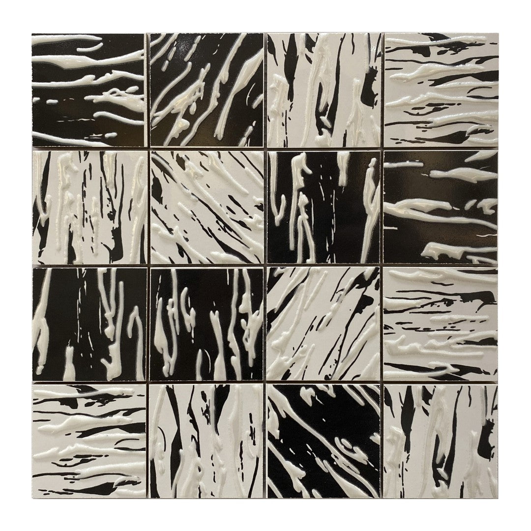 Keystone Luxury 12" x 12" Glossy Porcelain Mosaic