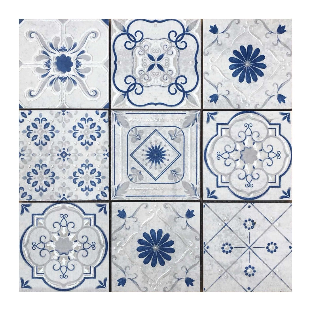 Keystone Casa 12" x 12" Glossy Porcelain Mosaic