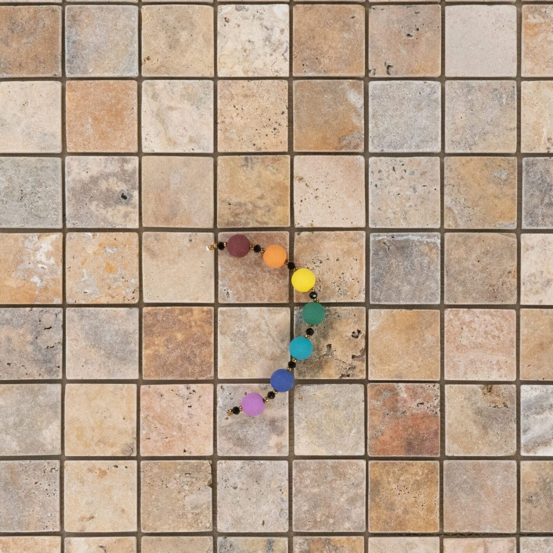 Keystone-Escabesa-12"-x-12"-Tumbled-Travertine-2"-Mosaic-Escabesa