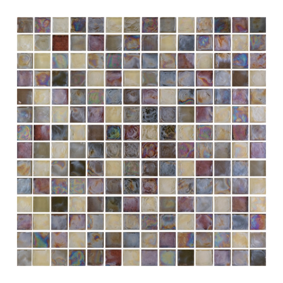 Keystone Luster 12" x 12" Glass 1" Mosaic