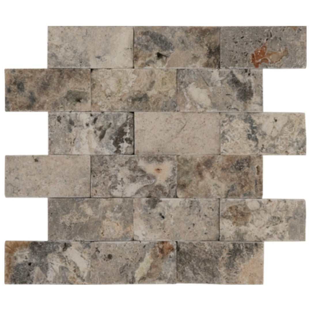 Keystone Colorado 12" x 12" Split Face Natural Stone Mosaic