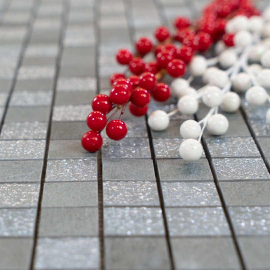 Keystone-Cristal-12"-x-12"-Glossy-Porcelain-Mosaic-Noir