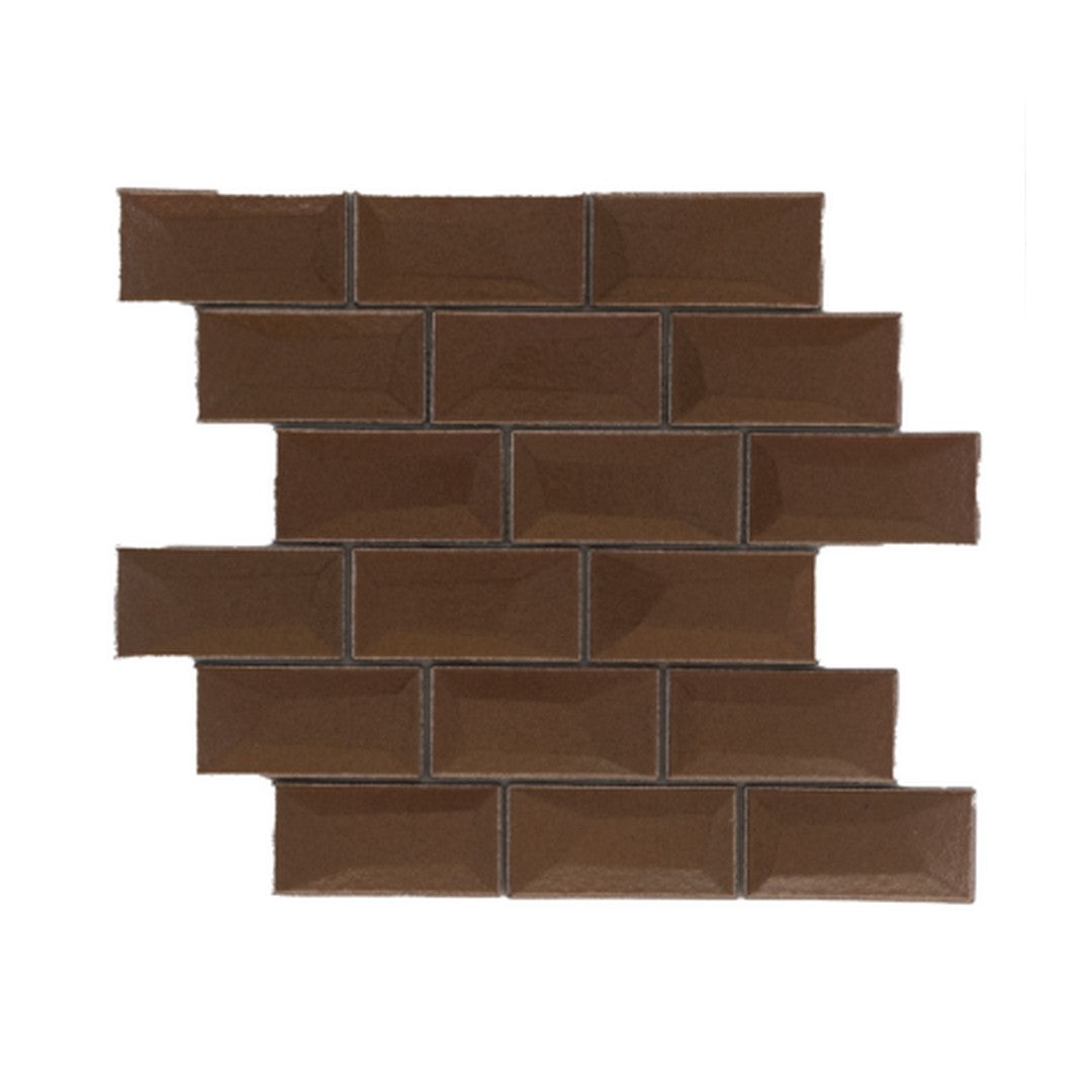 Keystone Libra 12" x 12" Polished Porcelain Wall Mosaic