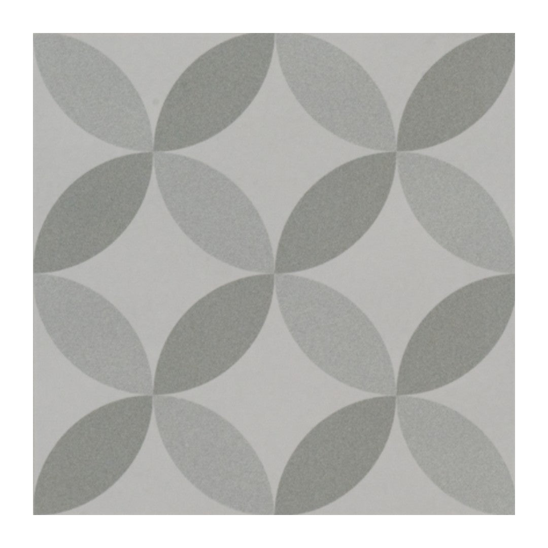 Keystone More Decor 8" x 8" Matte Porcelain Deco Tile