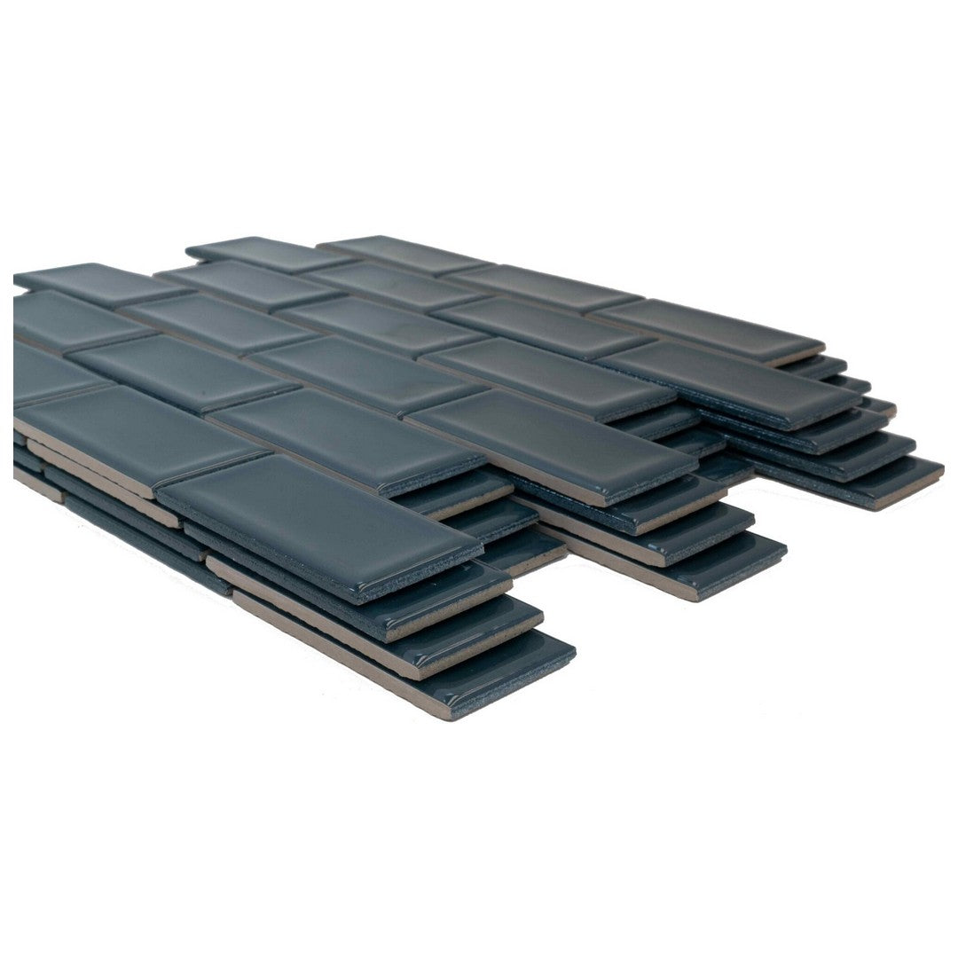 Keystone-Twins-12"-x-12"-Glossy-Porcelain-Mosaic-Oceano