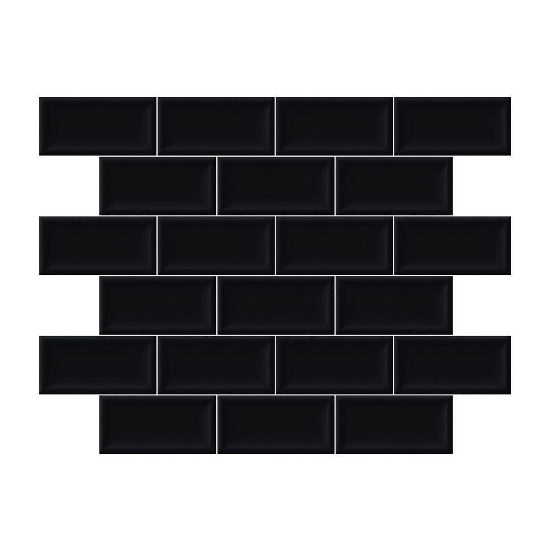 Keystone Twins 12" x 12" Glossy Porcelain Mosaic