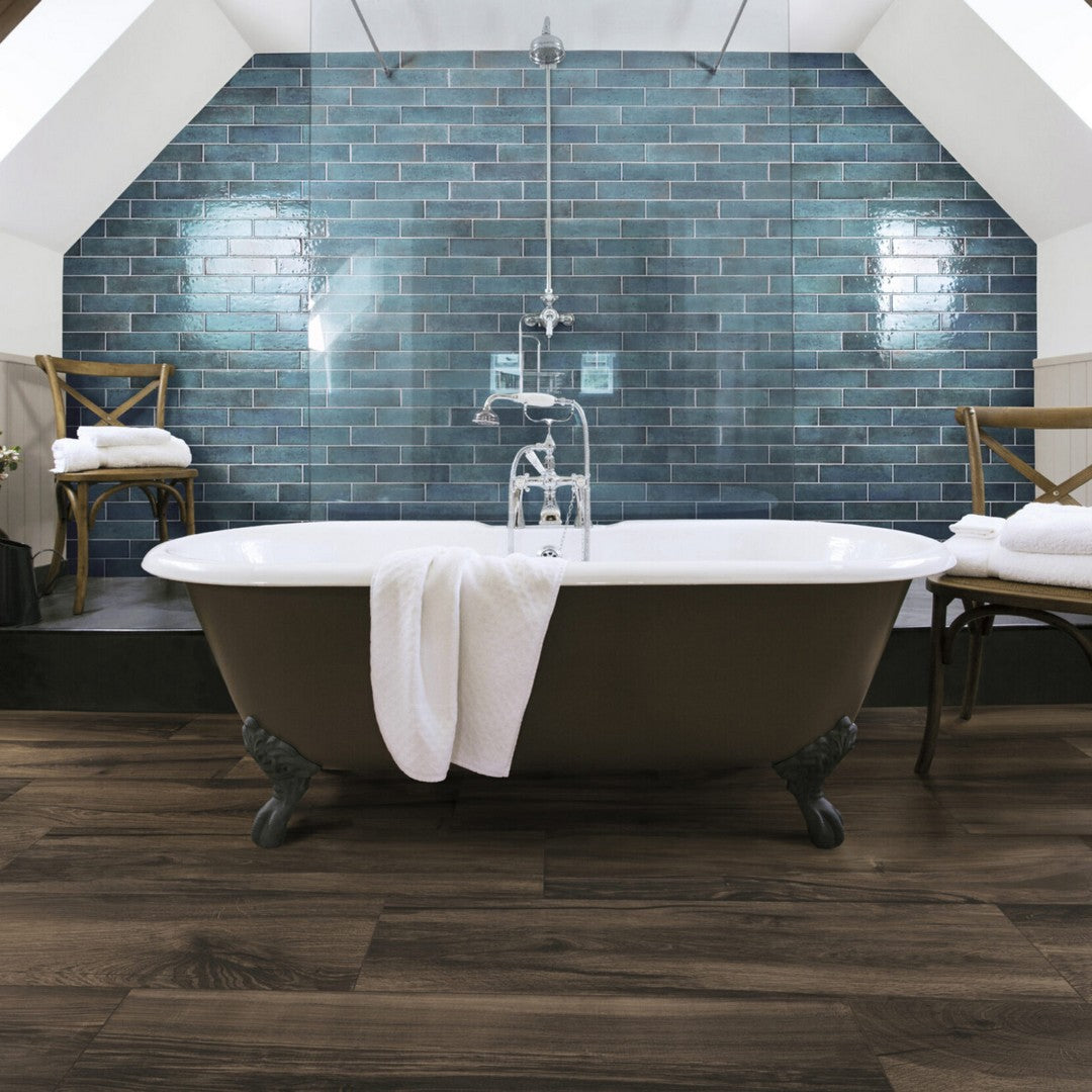 Keystone-Oxida-3"-x-12"-Glossy-Porcelain-Wall-Tile-Blue