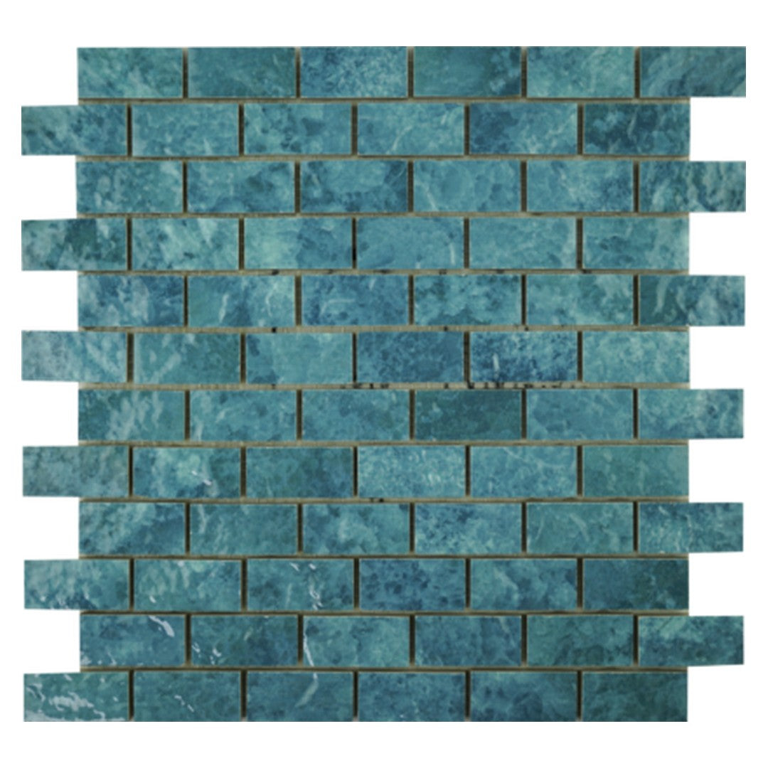 Keystone Neptune 12" x 12" Glossy Porcelain Mosaic