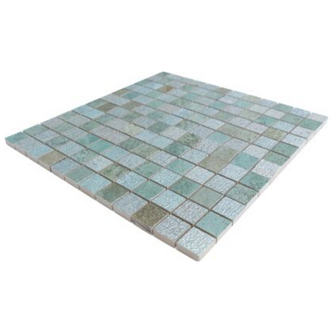 Keystone-Magnetic-12"-x-12"-Polished-Porcelain-1"-Mosaic-Emerald