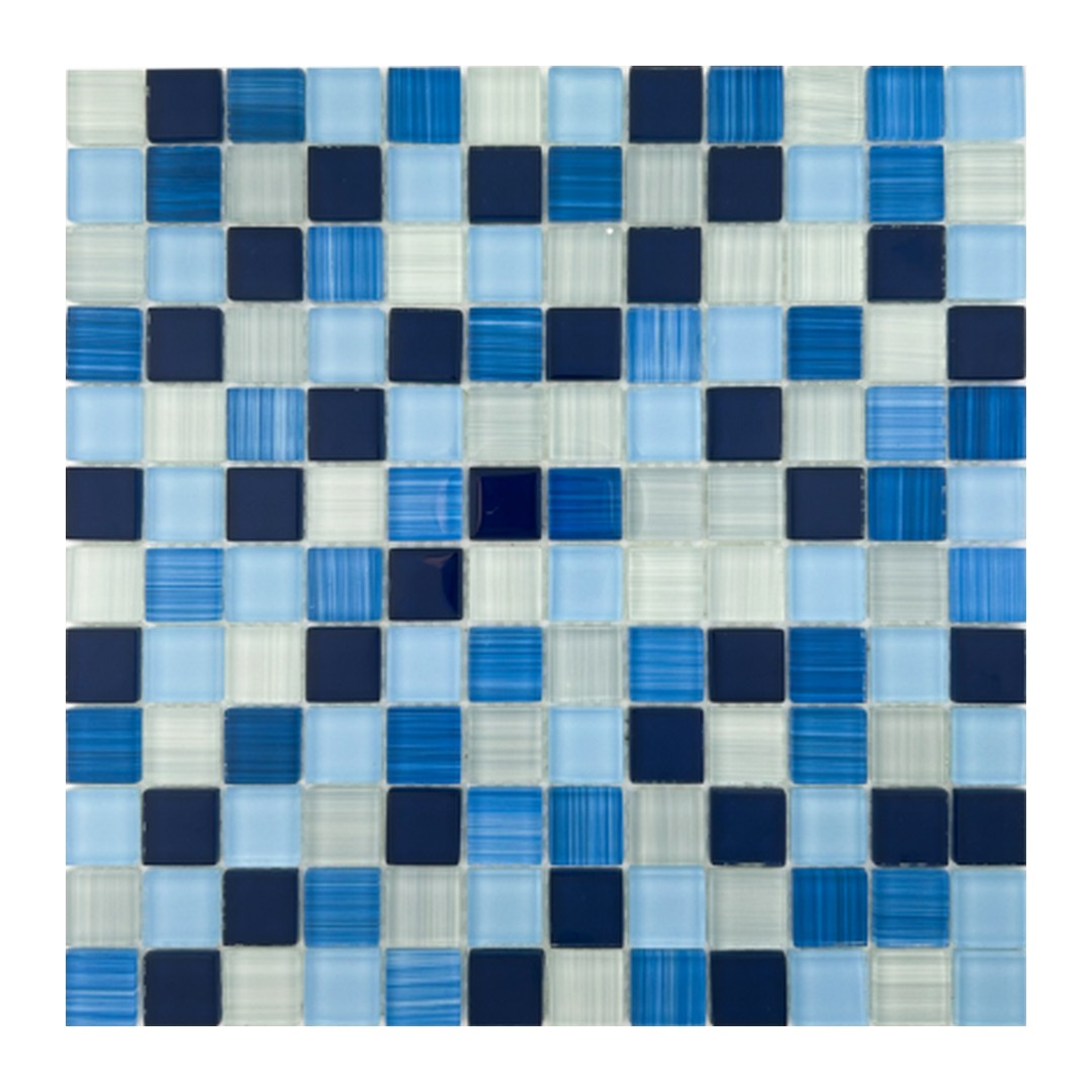 Keystone Santorini 12" x 12" Glass 1" Mosaic