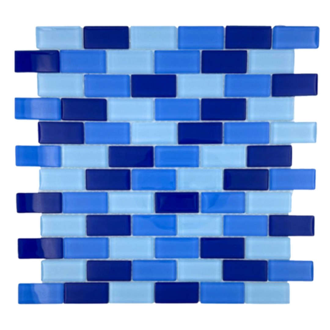 Keystone Santorini 12" x 12" Glass 1x2" Mosaic