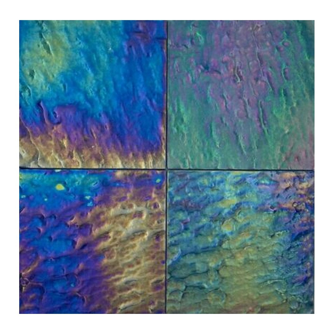 Keystone Sunburst 6" x 6" Glass Pool Tile