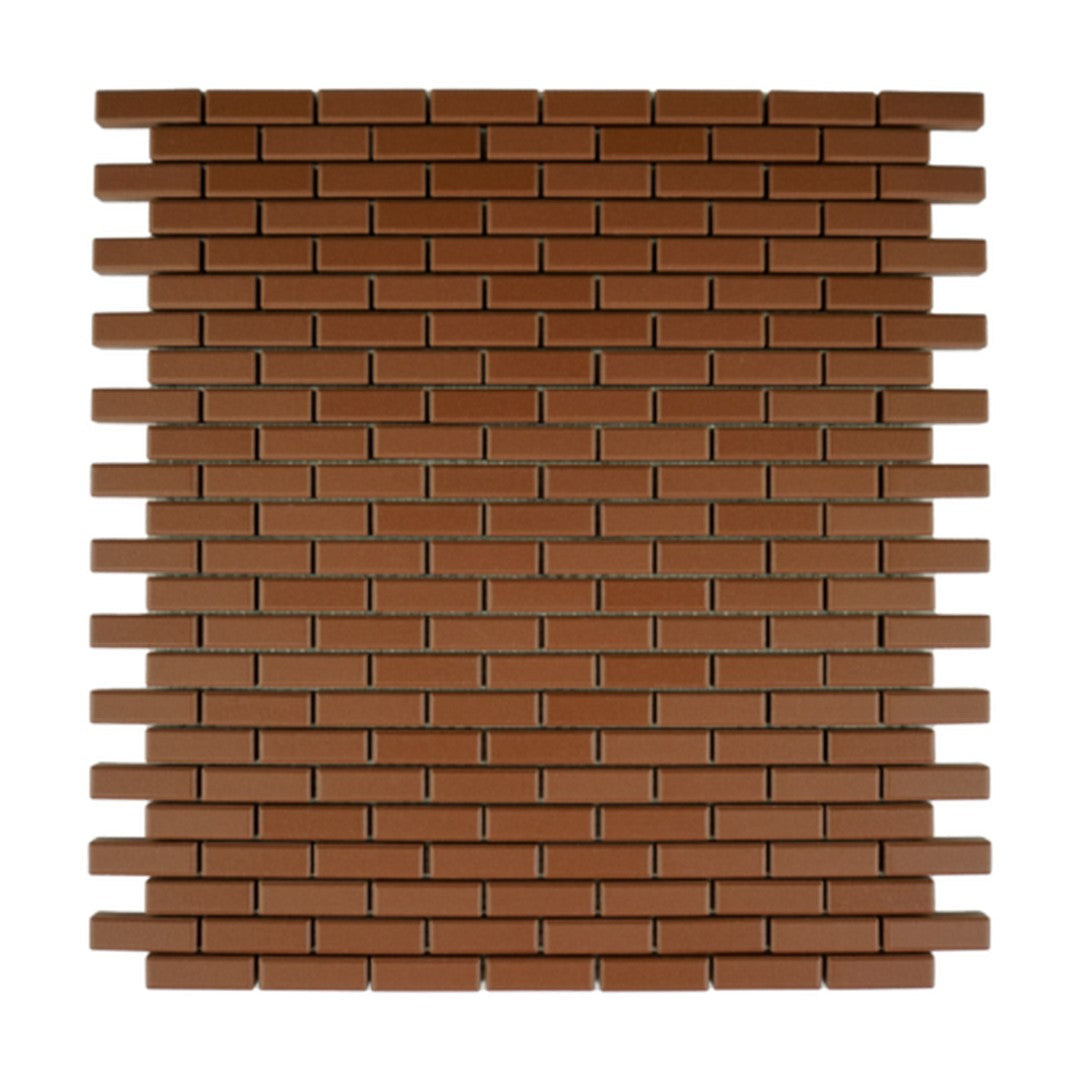 Keystone Pst Custom A06 12" x 12" Porcelain Brick Mosaic