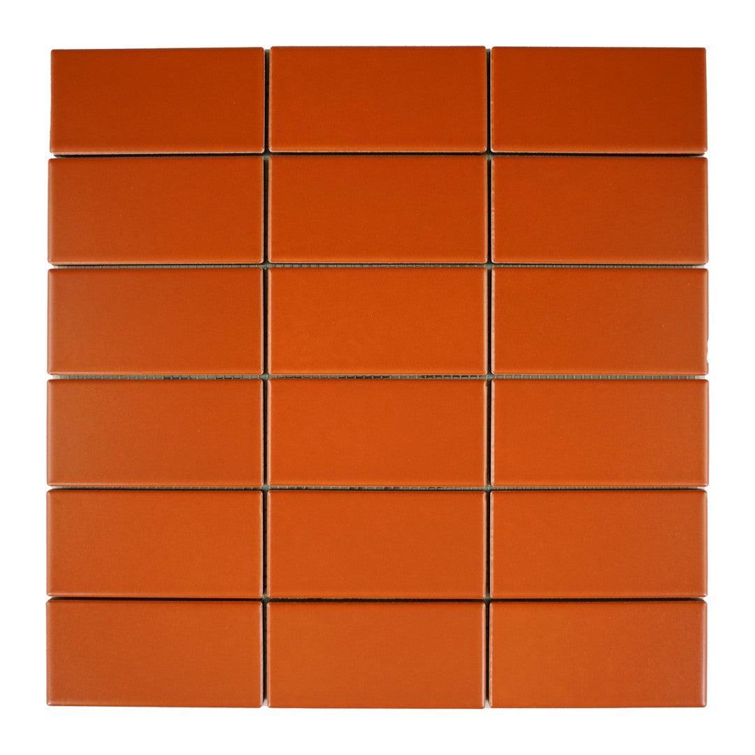 Keystone Set 2013 12" x 12" Porcelain 2x4" Mosaic