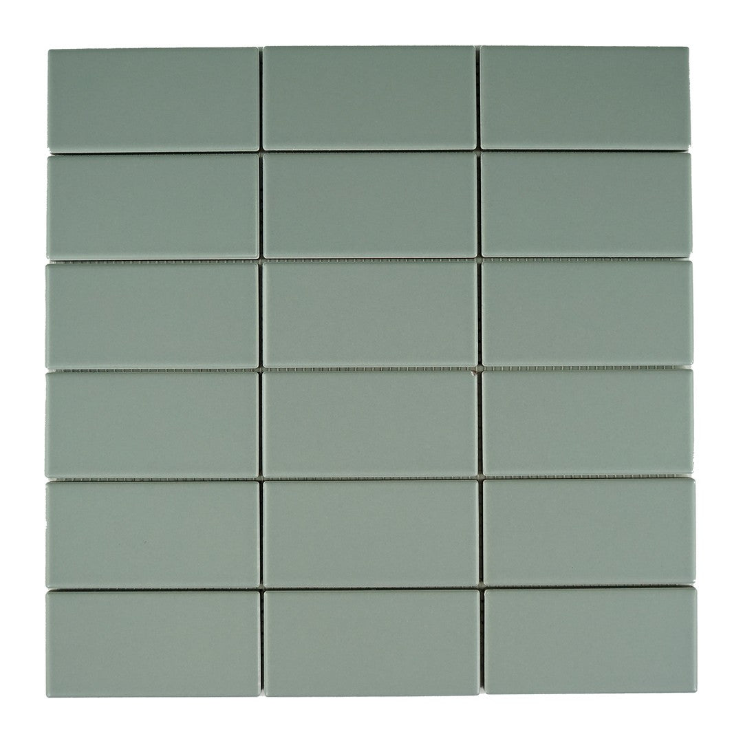 Keystone Set 2020 12" x 12" Porcelain 2x4" Mosaic