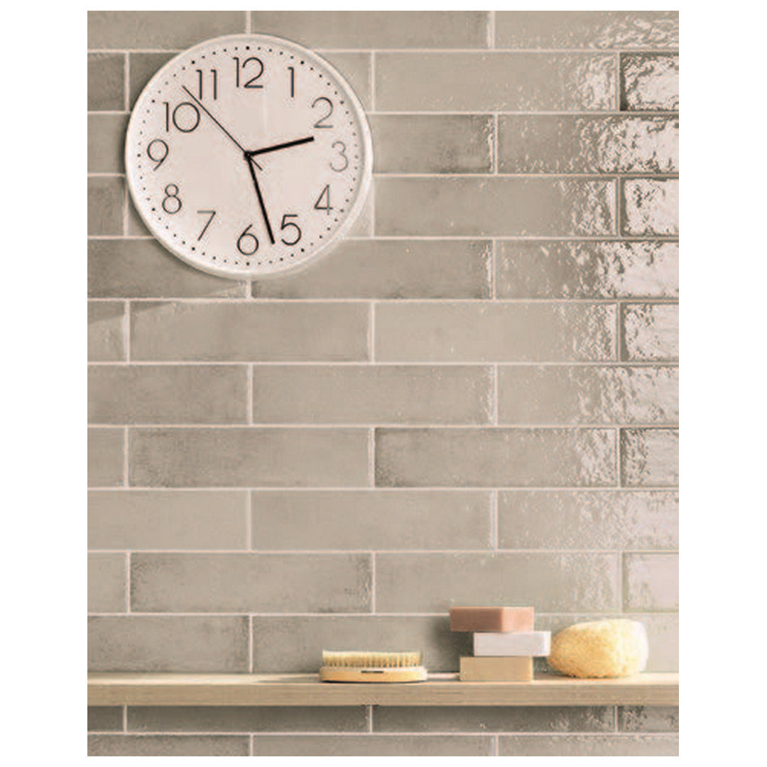 Keystone Oxida 3" x 12" Glossy Porcelain Wall Tile