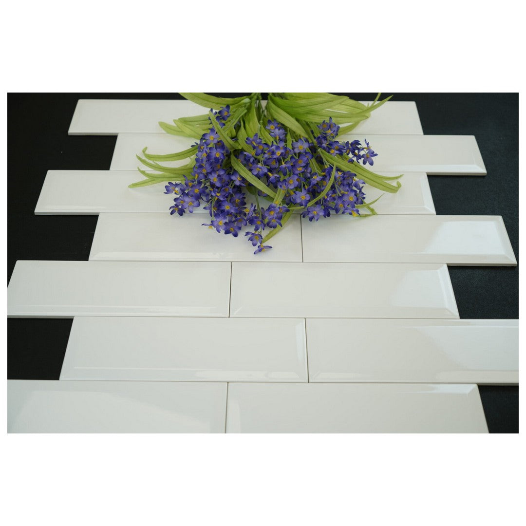 Keystone-Silk-4"-x-12"-Polished-Ceramic-Wall-Tile-Diamantato-Gesso