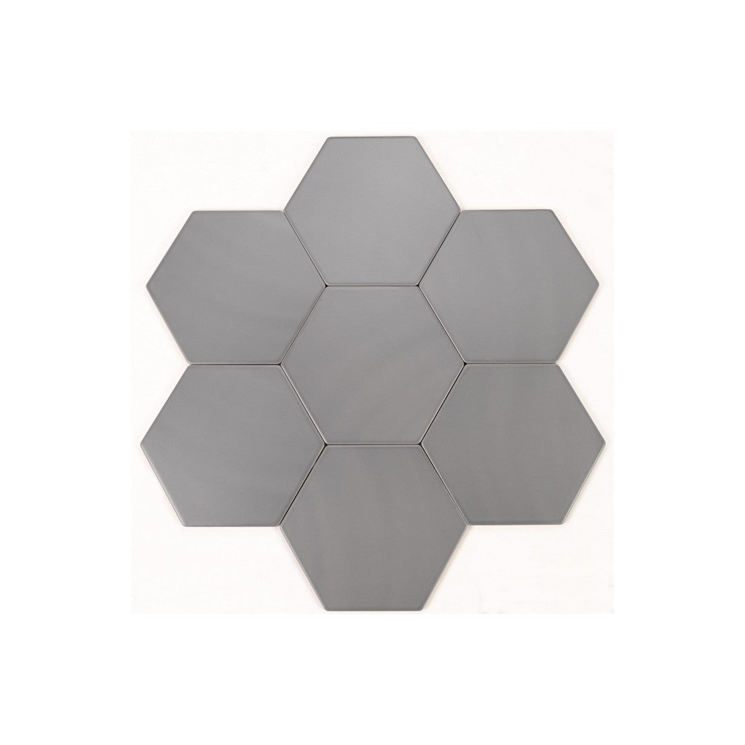 Keystone Examatt 6" Matte Porcelain Hexagon Tile