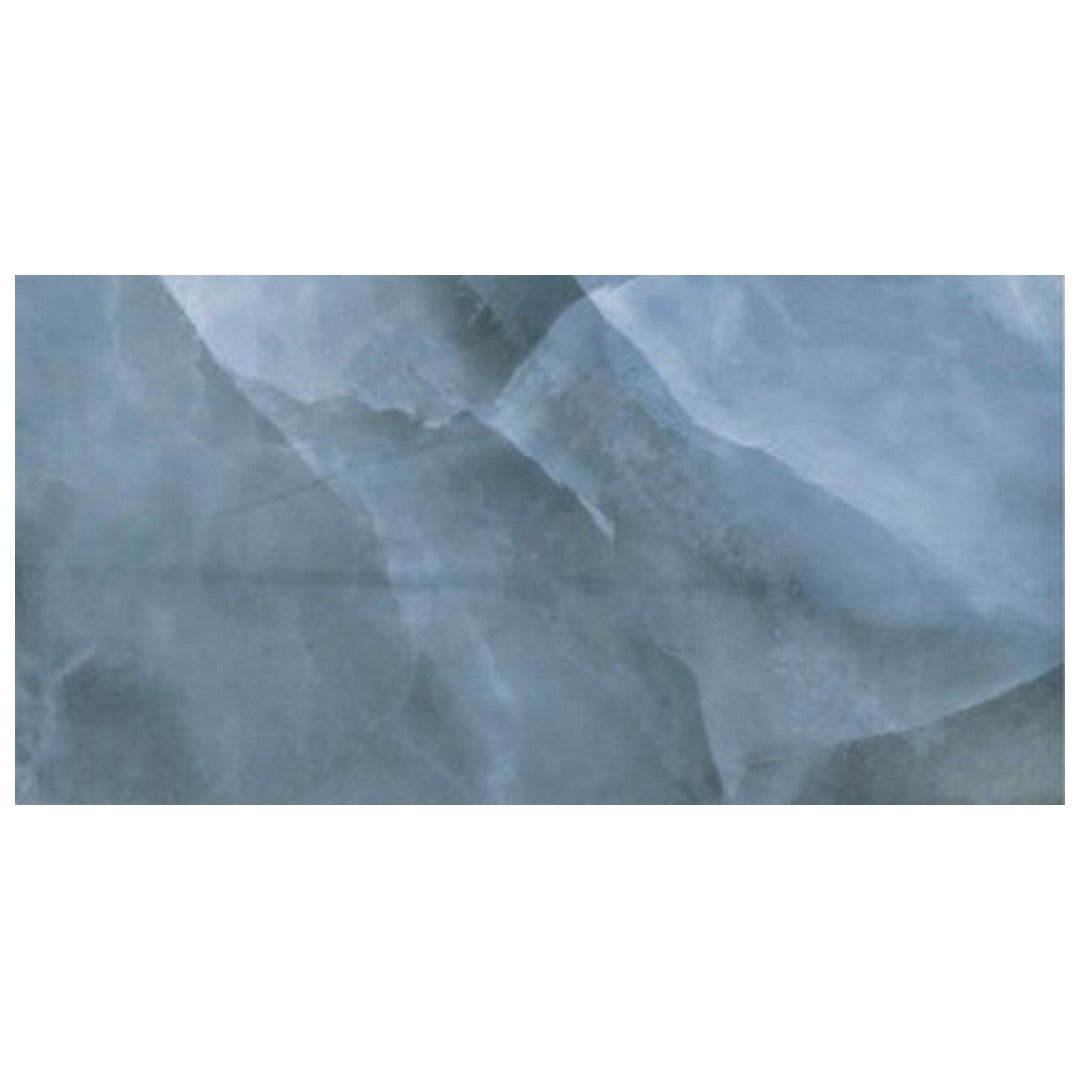 Keystone Onyx Blue 12" x 24" Polished Porcelain Floor Tile