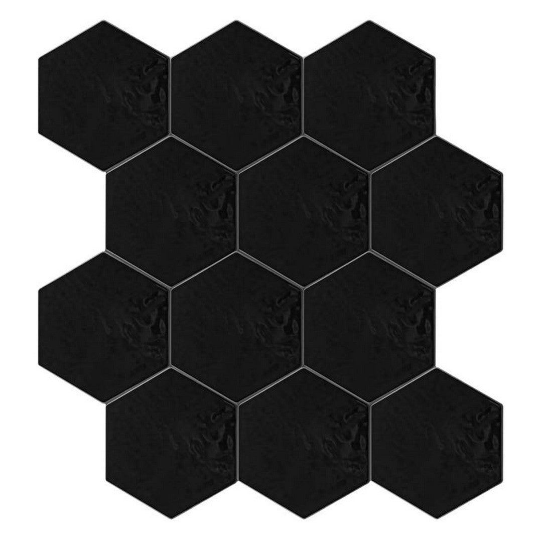 Keystone Exabright 6" Glossy Ceramic Hexagon Tile