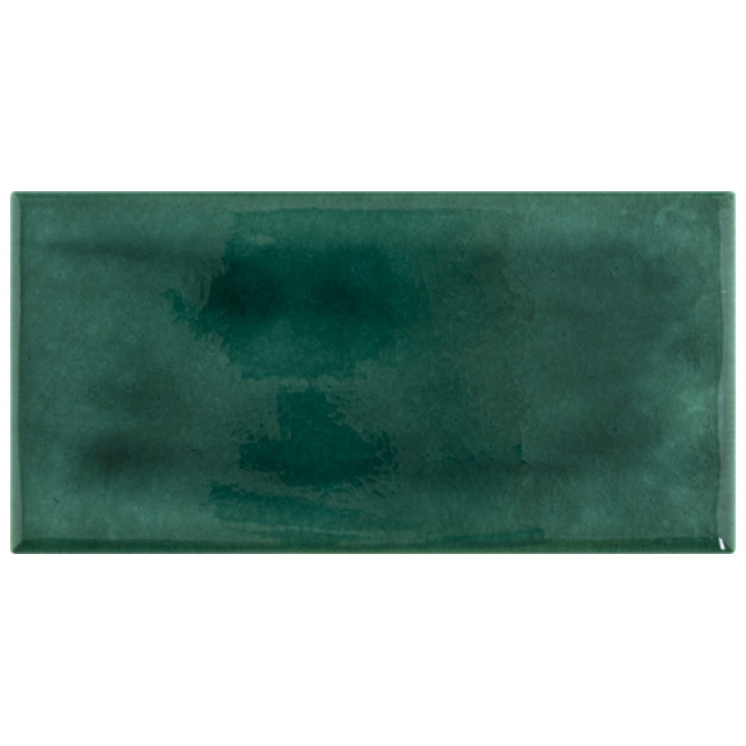 Keystone Briolette 4" x 8" Glossy Ceramic Wall Tile