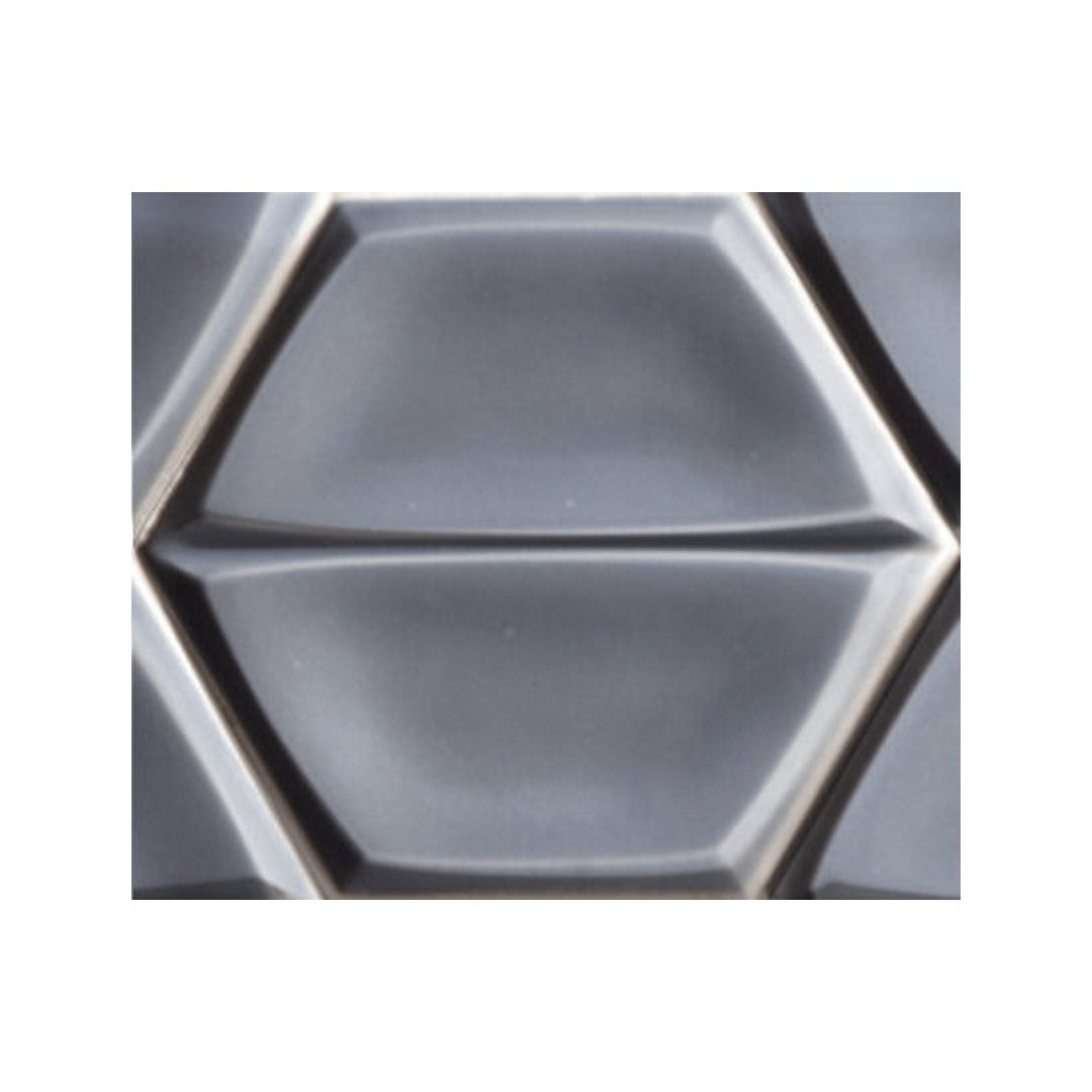 Keystone Magnolia 7" Glossy Ceramic Hexagon Tile