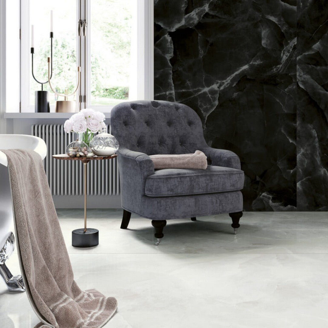 Keystone-Onyx-White-24"-x-48"-Polished-Porcelain-Floor-Tile-Onyx-White