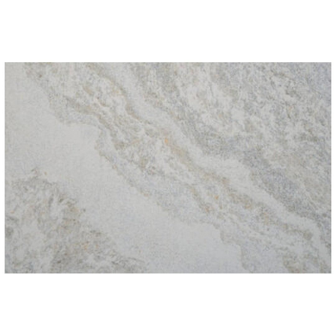 Keystone Silver Quartz 13" x 24" Porcelain Bullnose Coping