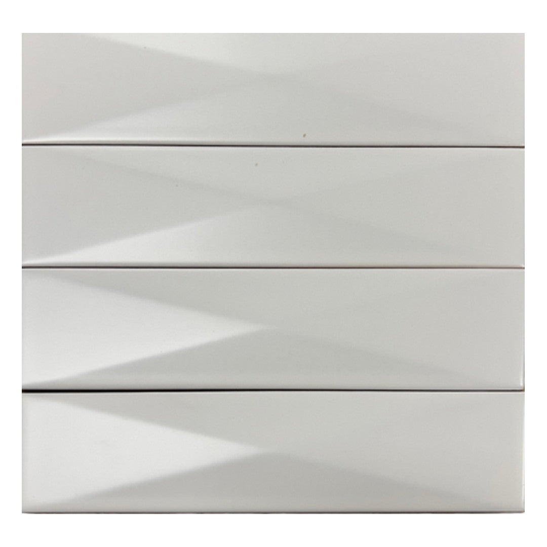 Keystone Wesport Piramide C 2.5" x 10" Ceramic Wall Tile