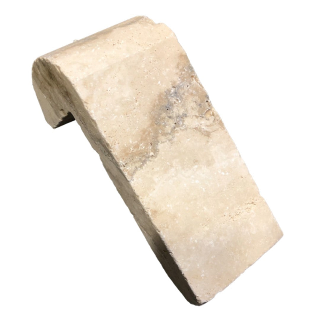 Keystone Tiramisu 4" x 9" Travertine Remodeling Bullnose Coping