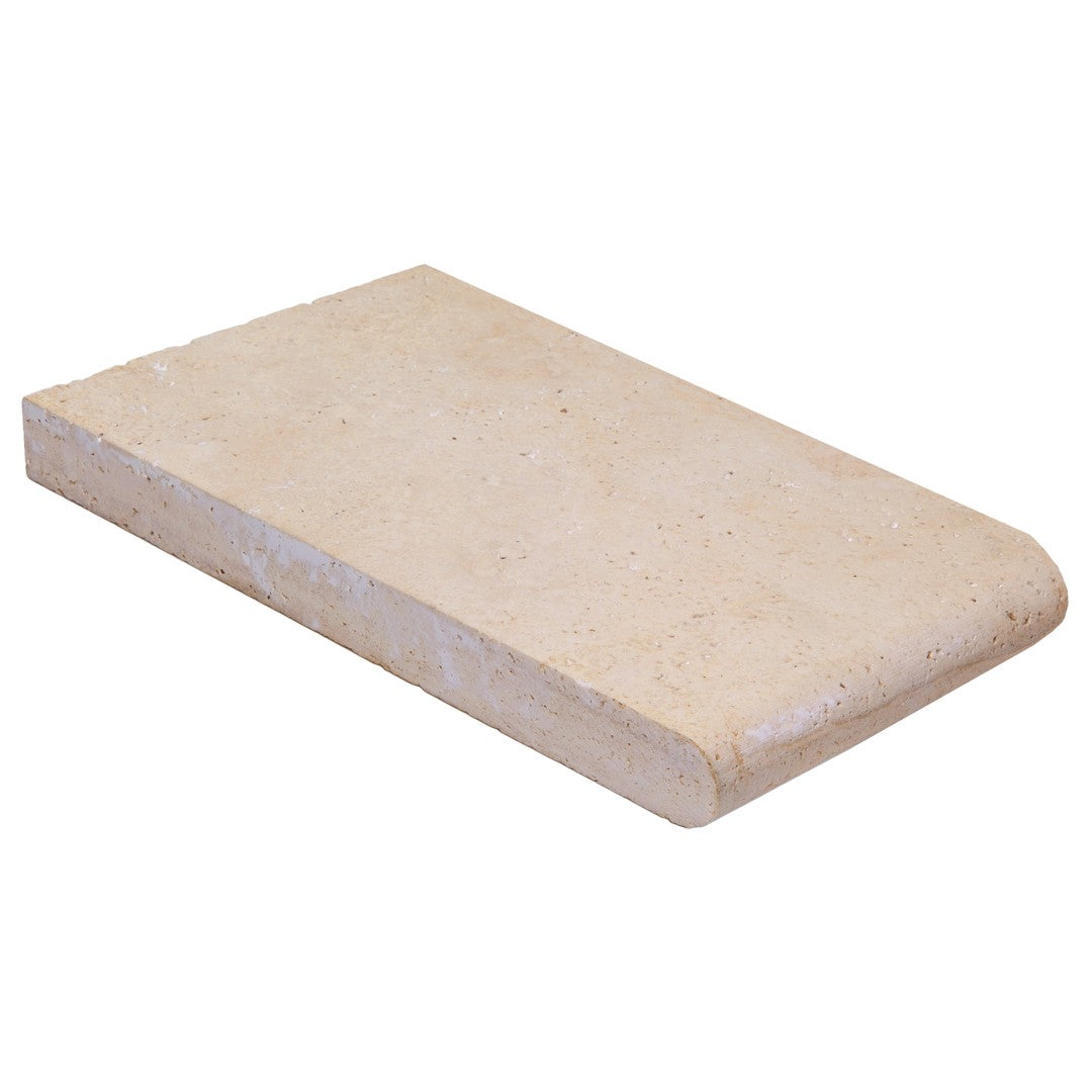 Keystone Extra Light 6" x 12" Travertine 3cm Bullnose Coping